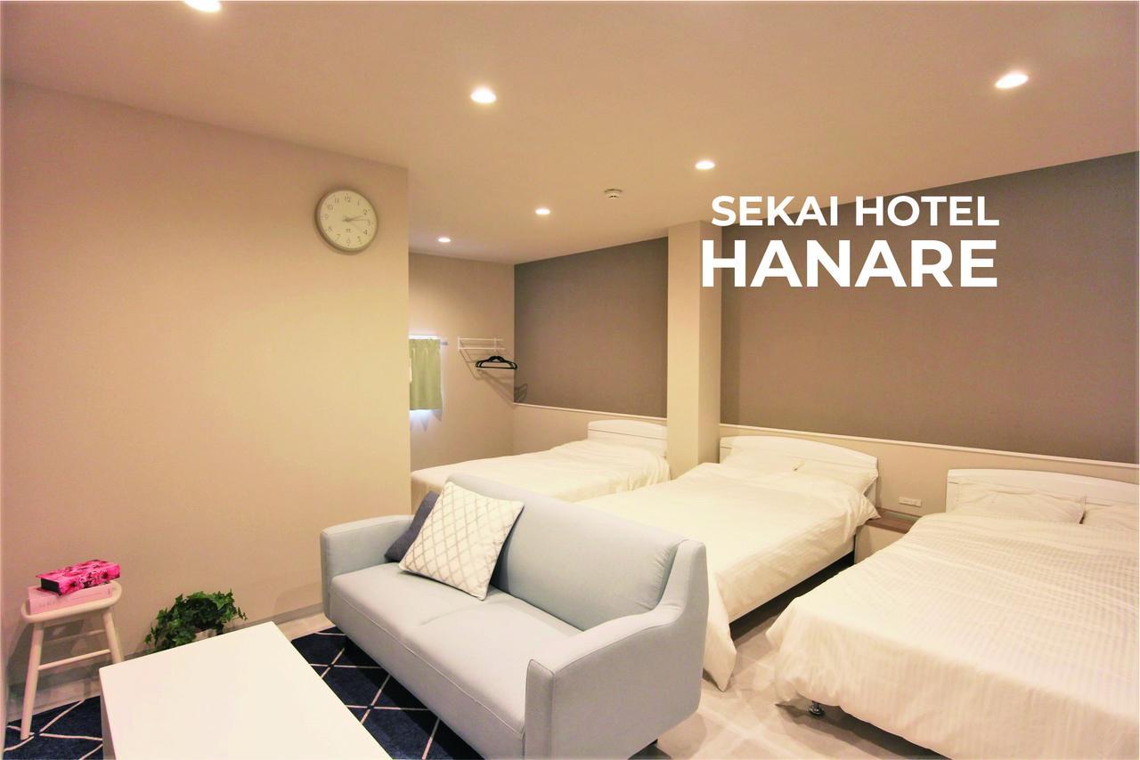 Sekai Hotel Ayame Ōsaka Extérieur photo