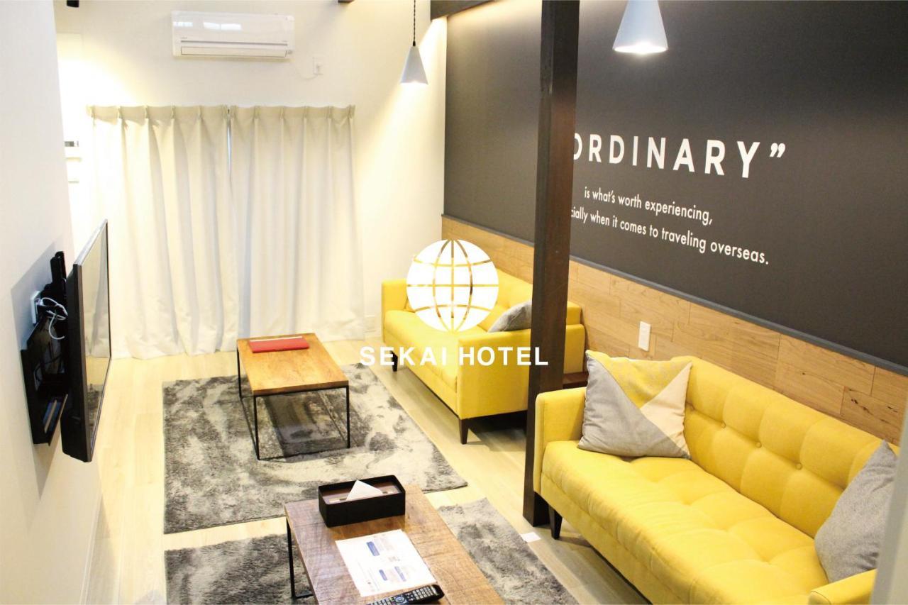 Sekai Hotel Ayame Ōsaka Extérieur photo
